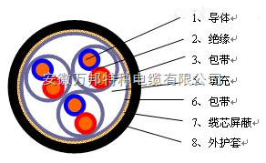 WDZR-DJYPY(R)P低煙無鹵計(jì)算機(jī)電纜